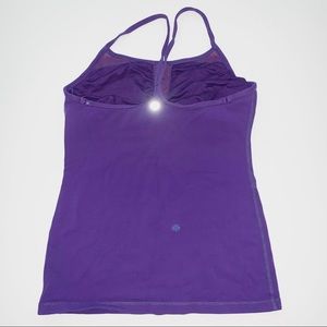 LULULEMON | Sz 4 Workout Tank Top Purple Racerback Power Y